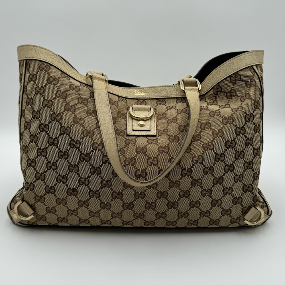 Gucci Monogram Abbey Tote (141472)